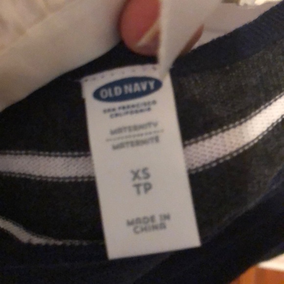 Old Navy Mixed Media Maternity Sweater - Picture 5 of 5